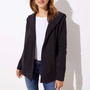 LOFT Petite Open Hoodie Jacket